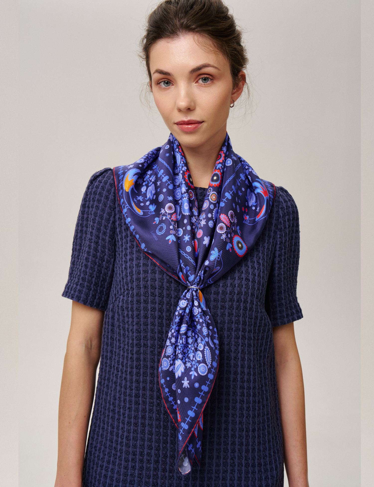 Картинка Шовкова хустина «Слобожанщина. Безкрає небо»